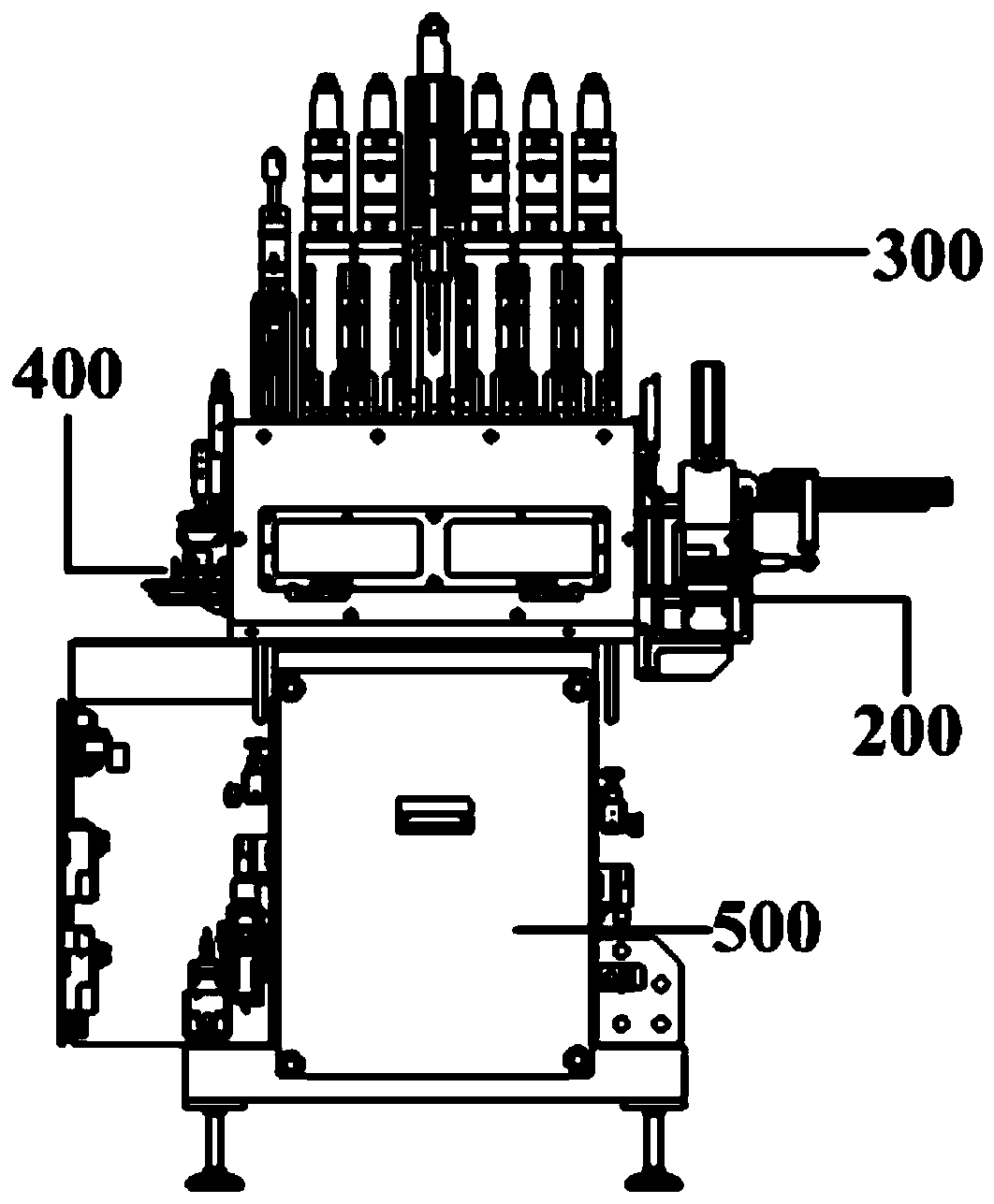 An electrical composite drive precision glass molding machine and its operating method
