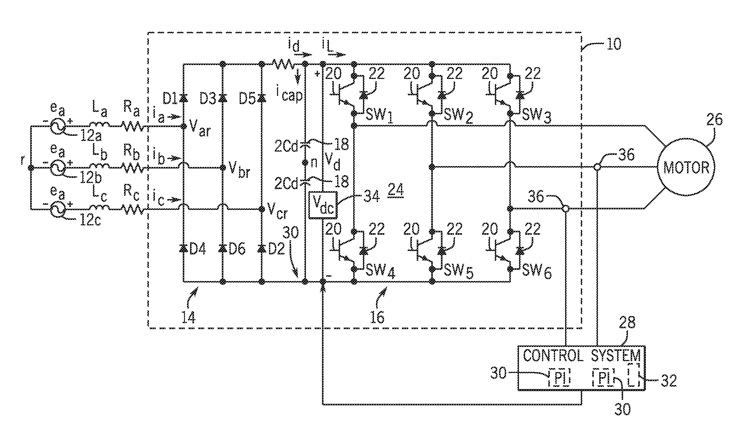 System and method of rotor time constant online identification in an ac induction machine