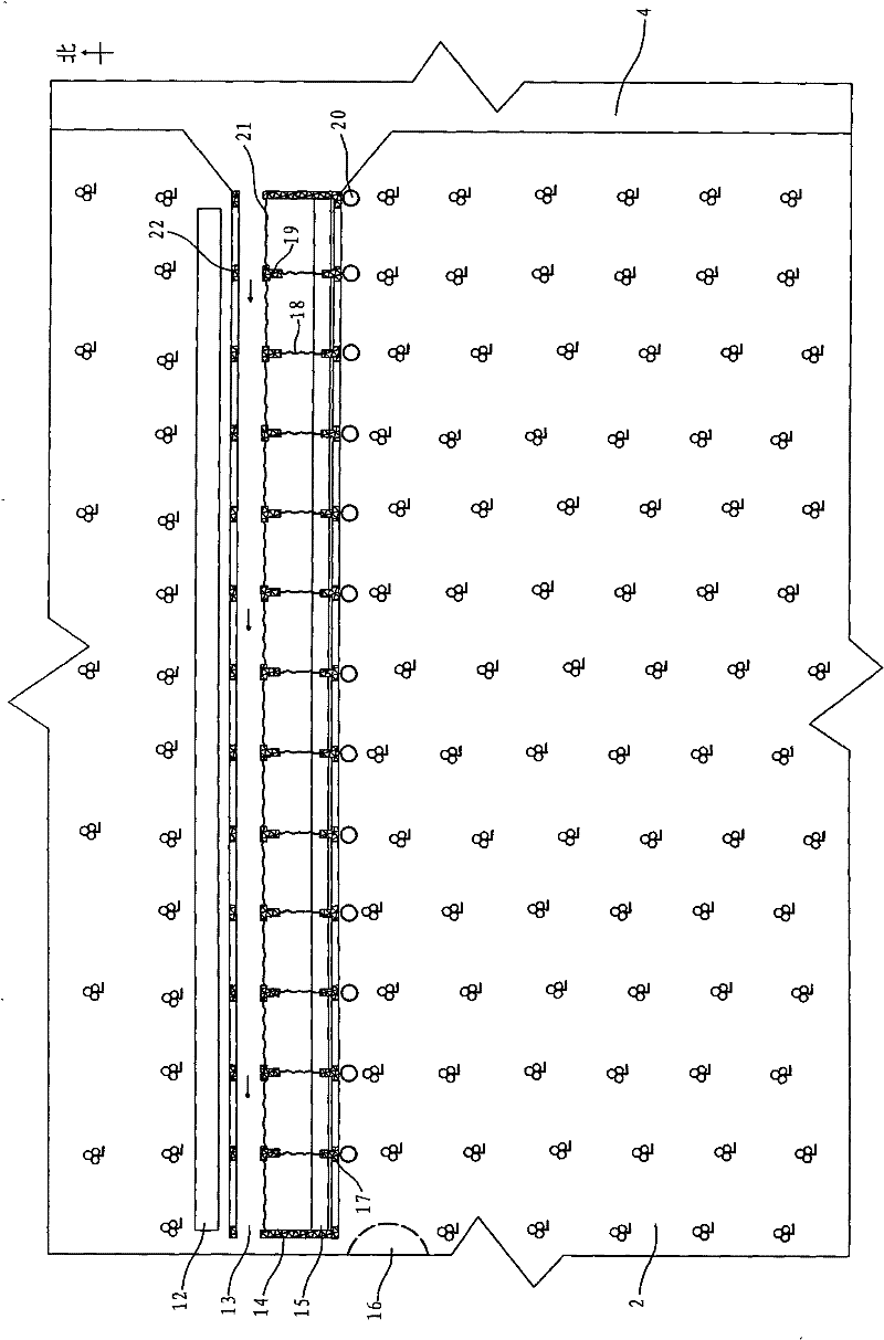 Original ecological pig farm and original ecological pig breeding method