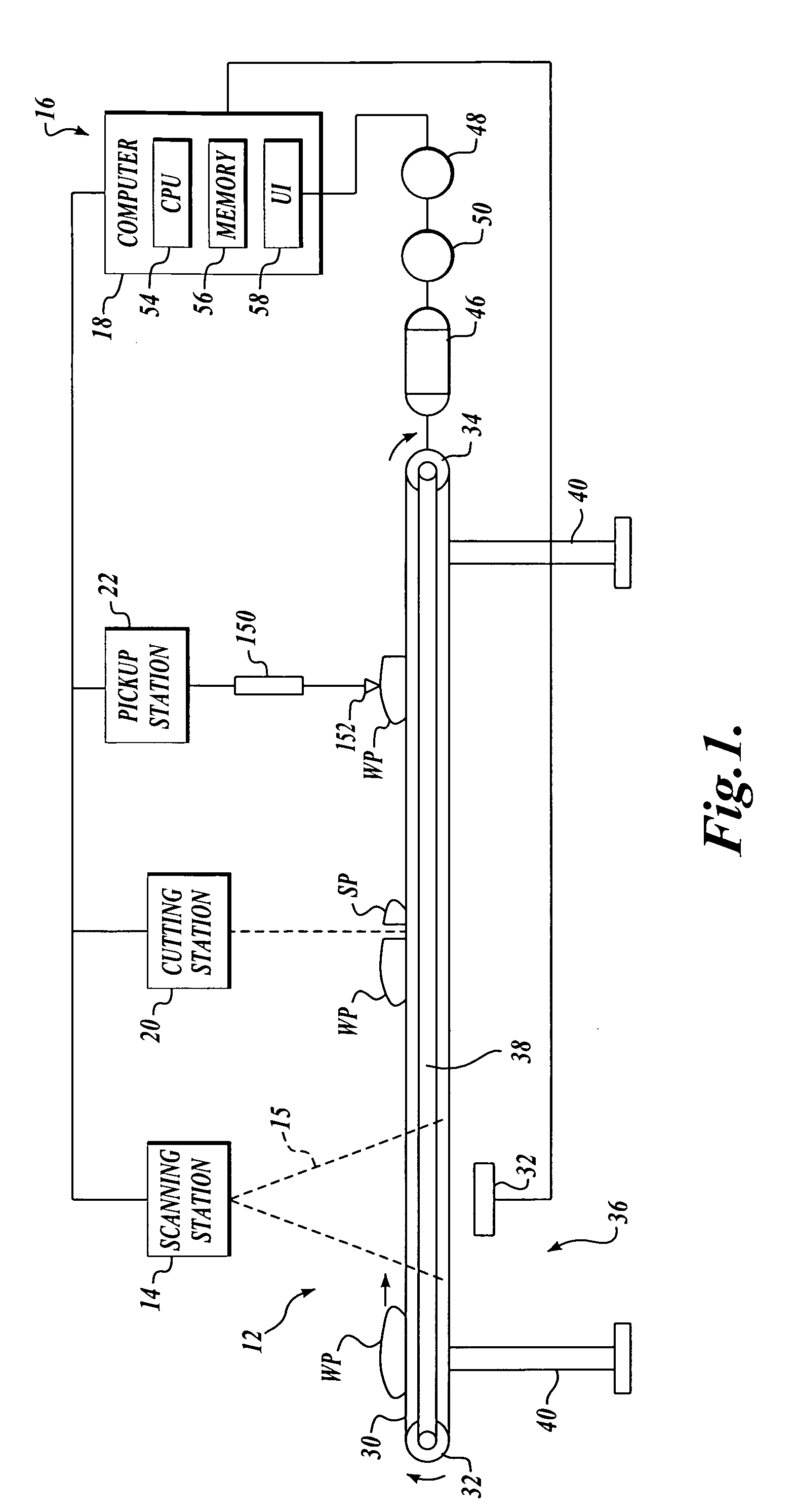 Apparatus and method for portioning using automatic workpiece conveyance speed control