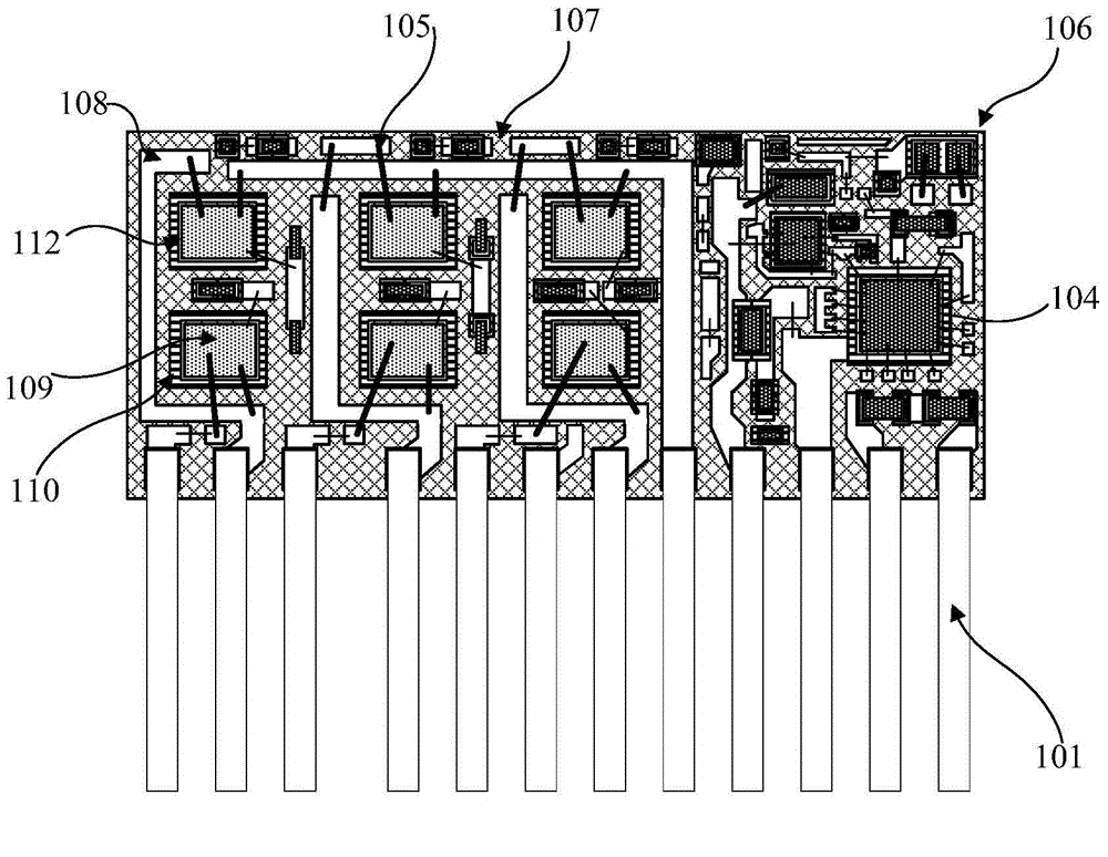 Intelligent power module and method for manufacturing same