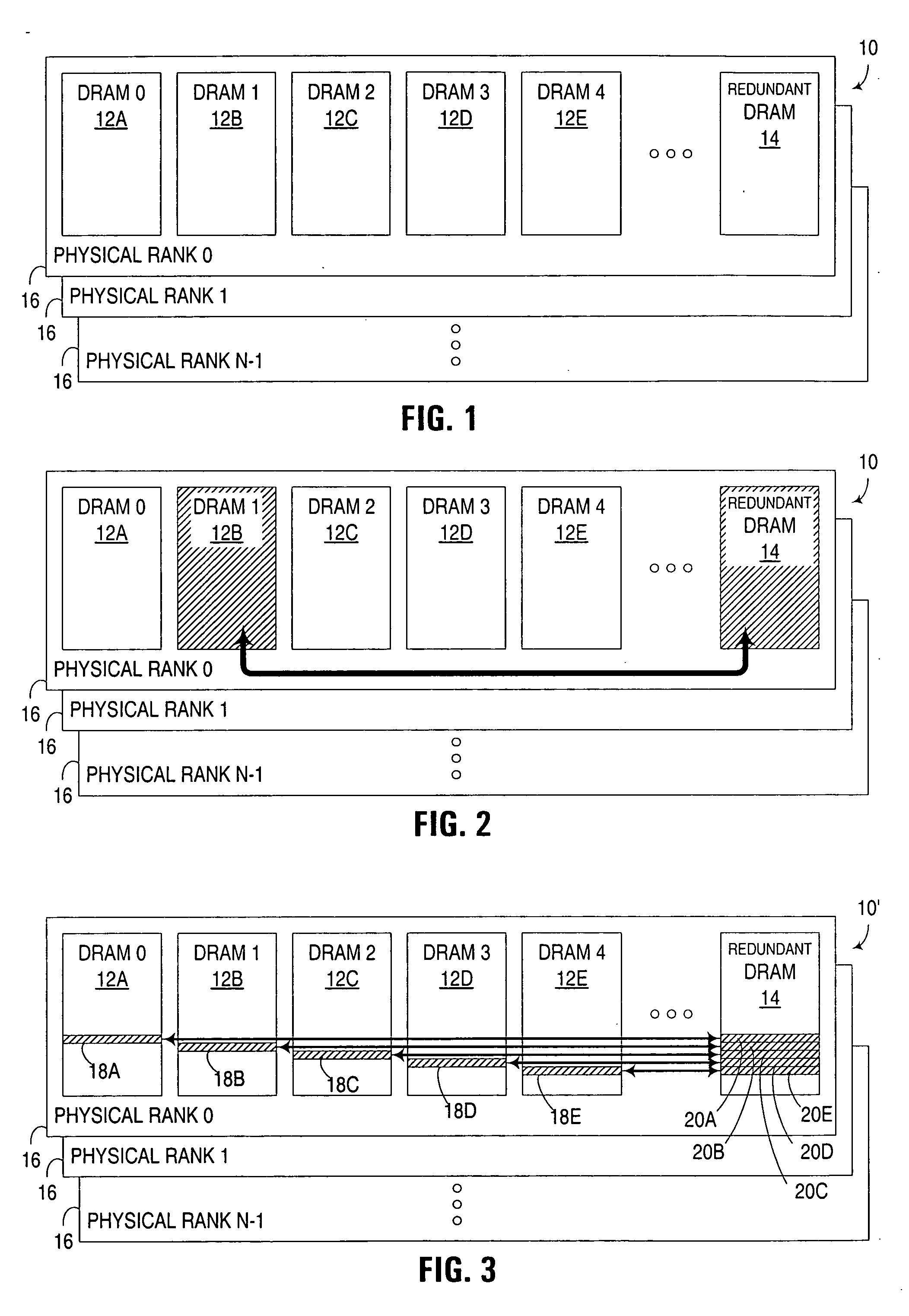 Monitoring of solid state memory devices in active memory system utilizing redundant devices