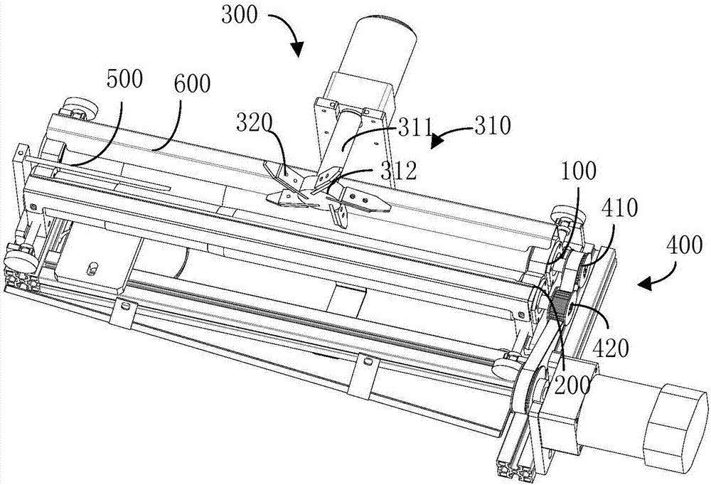 Bearing roller orderly-arrangement mechanism and bearing production equipment