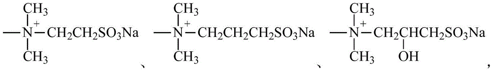 Fatty alcohol polyoxypropylene ether sulfobetaine and alkali-free composite oil displacement composition