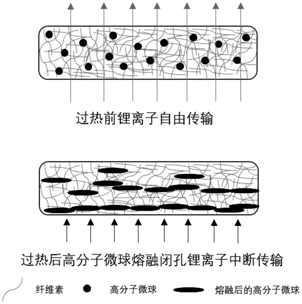 Diaphragm for lithium ion battery as well as preparation method and application of diaphragm