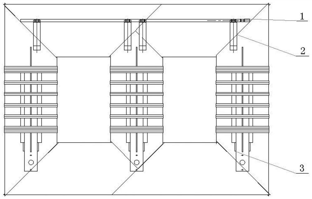 Iron inserting positioning device