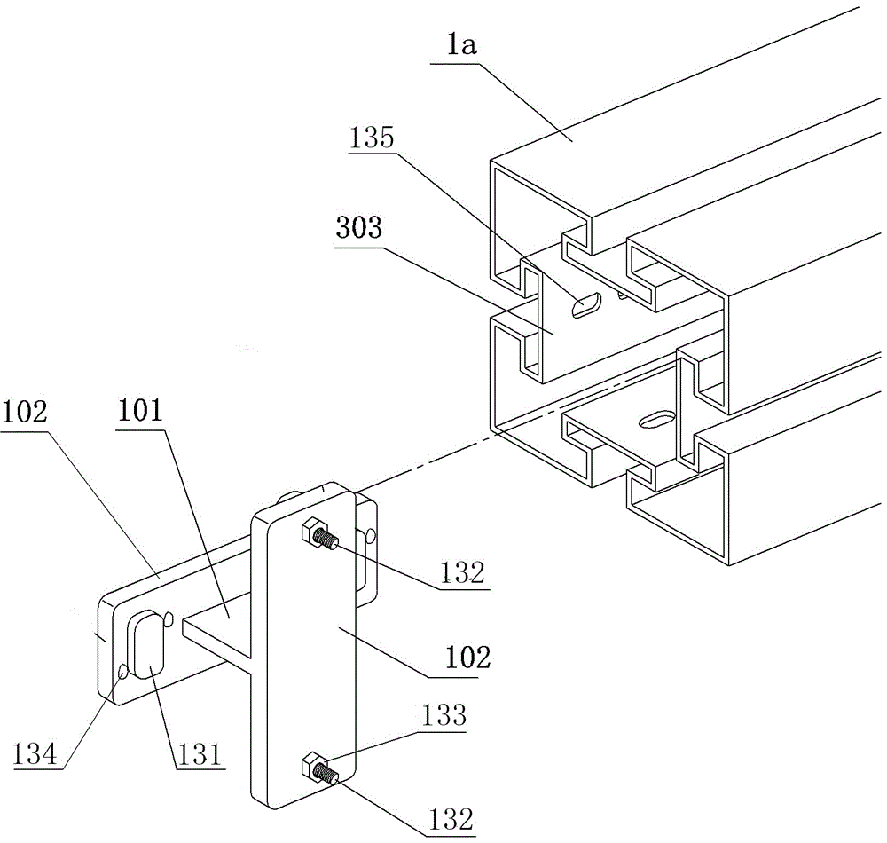 Sectional steel with concave-convex grooves at corner parts and inside connection combination post thereof