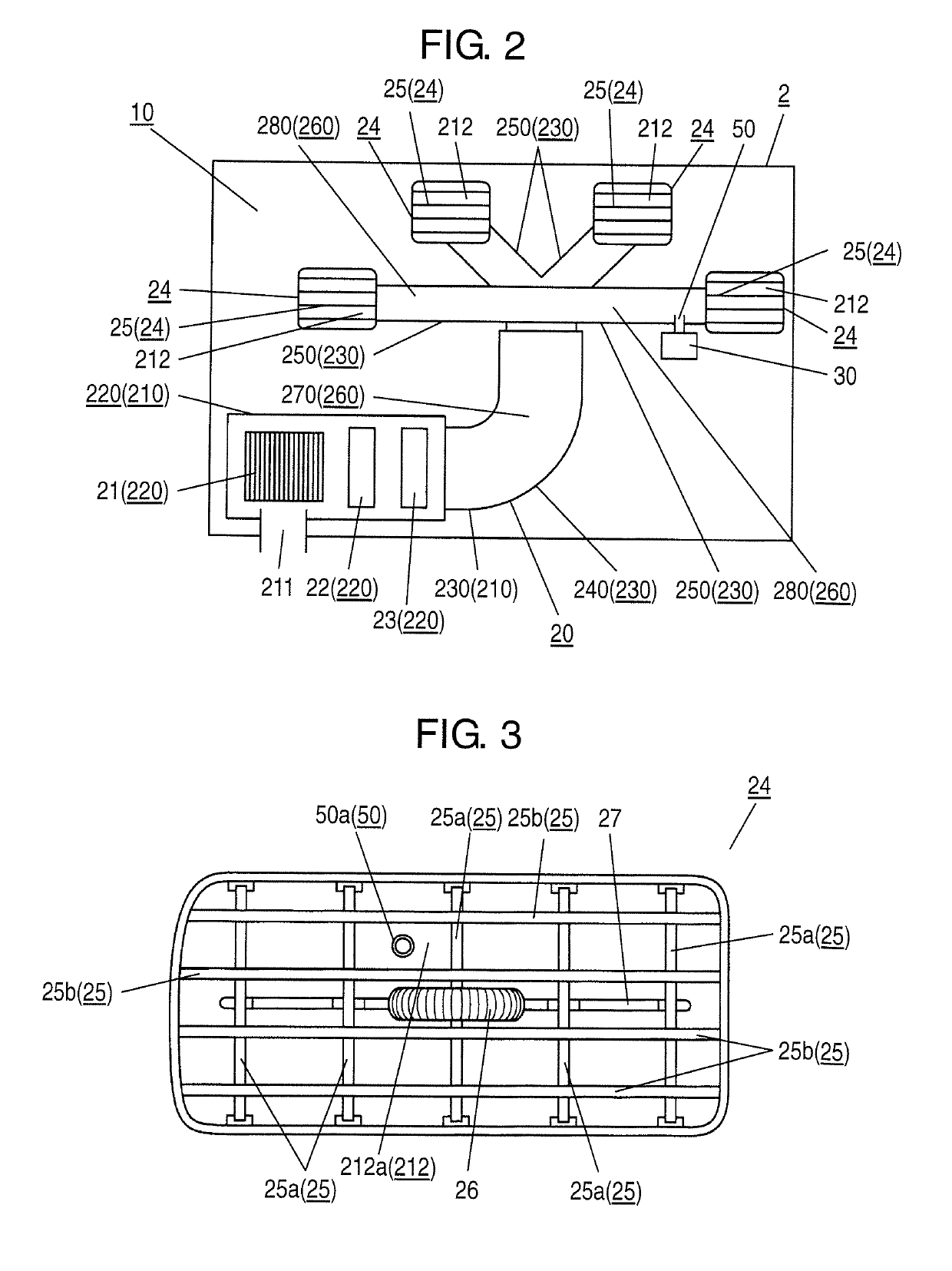Air-blowing system having discharge device