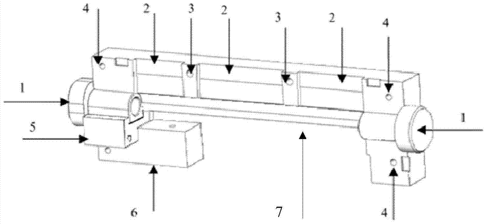 A general-purpose three-electrode conductivity cell integral molding mold and its application method