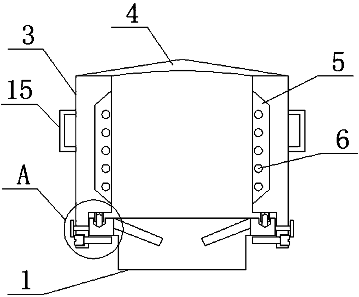 Belt stretching machine with heating function