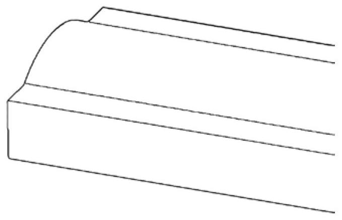 An electromagnetic rail gun rail, an armature and an electromagnetic rail gun