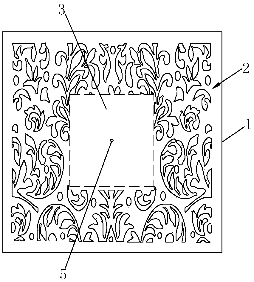 A method for positioning auxiliary patterns of needle-embroidered intarsia decorative blankets