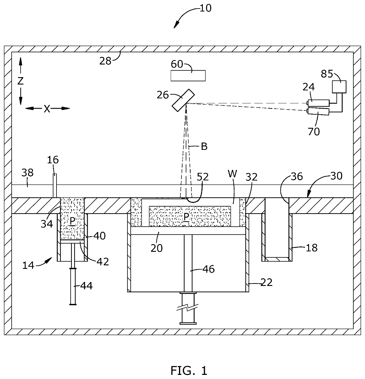 Method for melt pool monitoring using algebraic connectivity