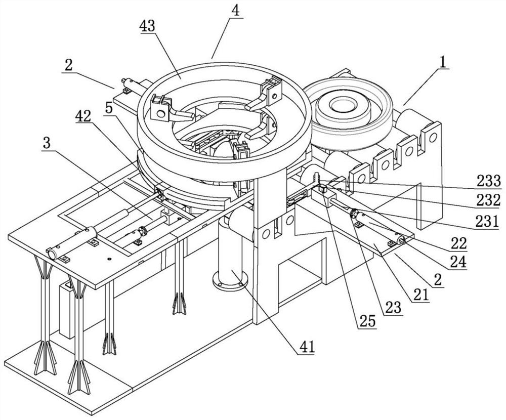 Automatic transportation production line for rolled wheels and control method