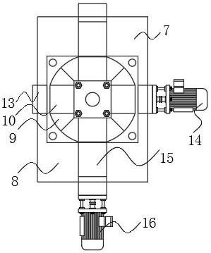 Foundation rubber pad aging automatic replacement device for rail transit fault diagnosis