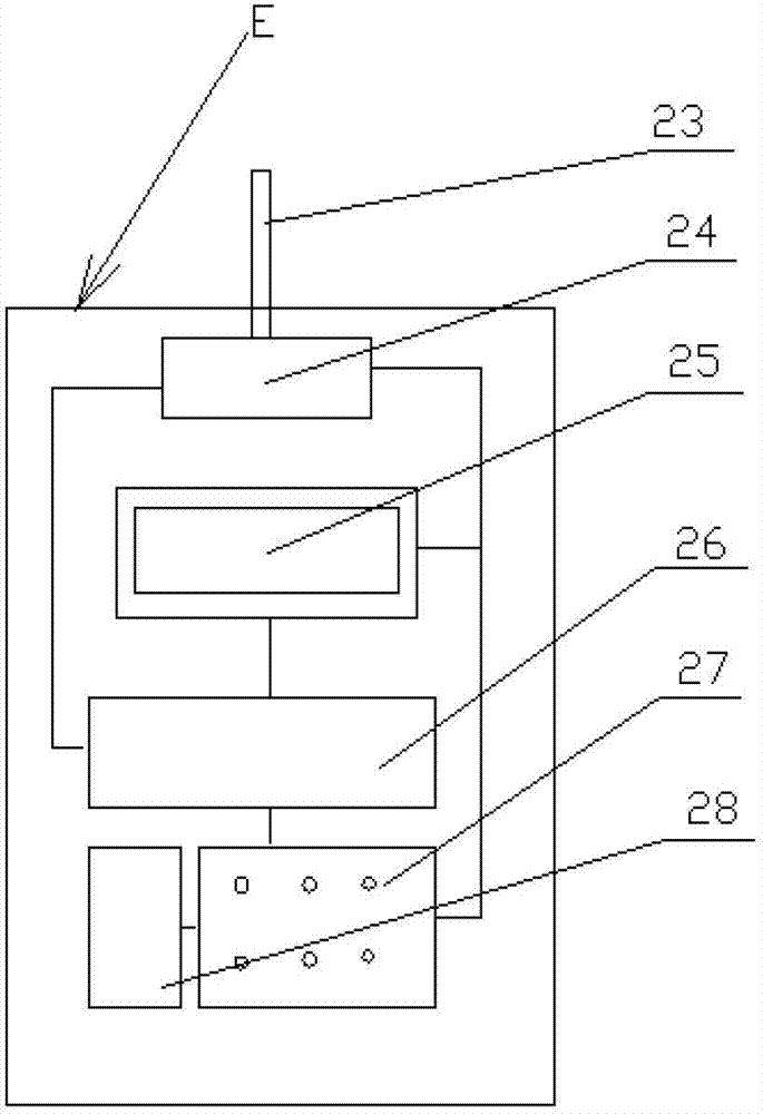 Charged tester for field salt density of portable insulator