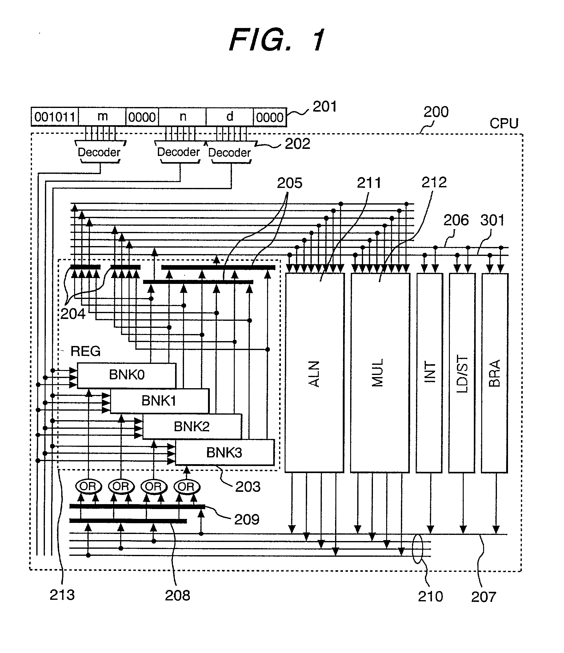 SIMD operation system capable of designating plural registers