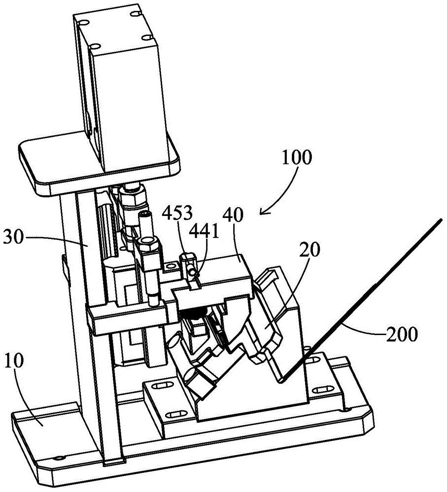 Wire rod bending processing device