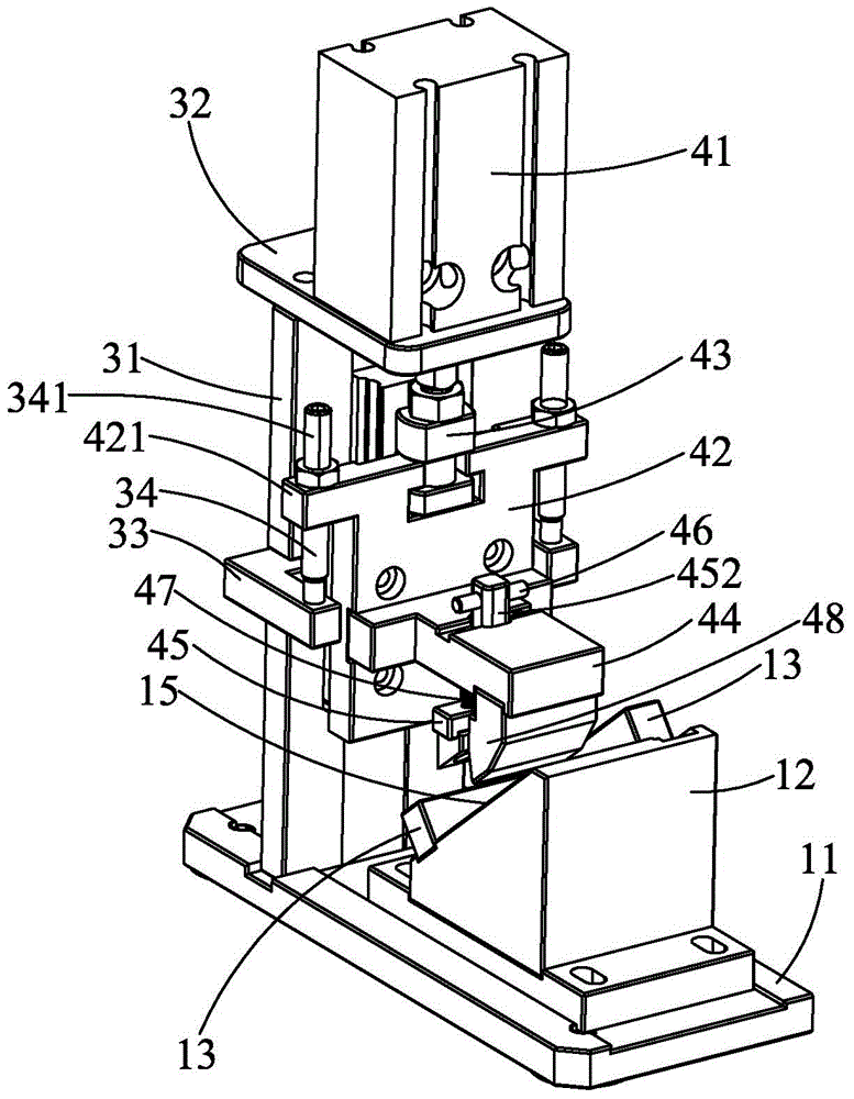 Wire rod bending processing device