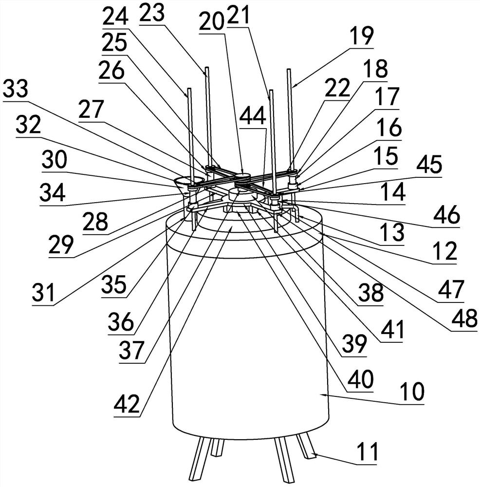 A vacuum homogeneous emulsifier