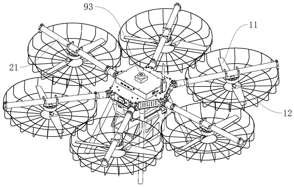 Indoor unmanned aerial vehicle, indoor unmanned aerial vehicle system and control method