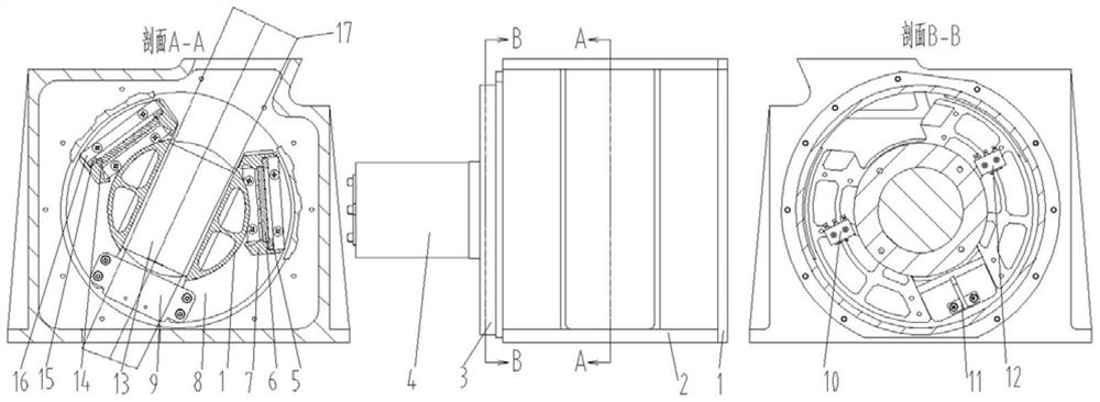 Satellite-borne diffuse transmission type limb calibration mechanism