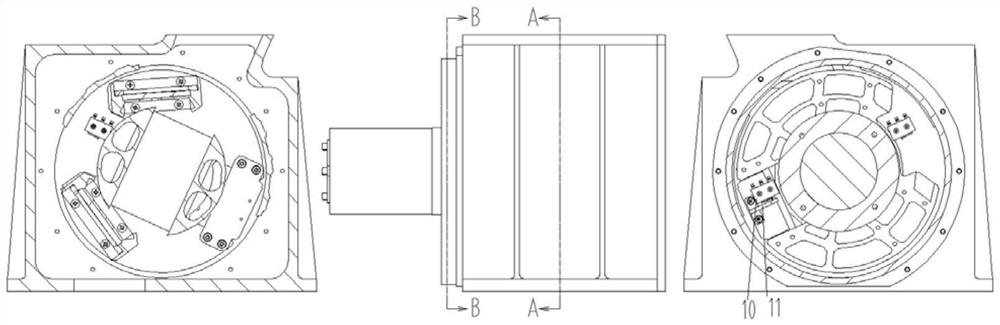 Satellite-borne diffuse transmission type limb calibration mechanism