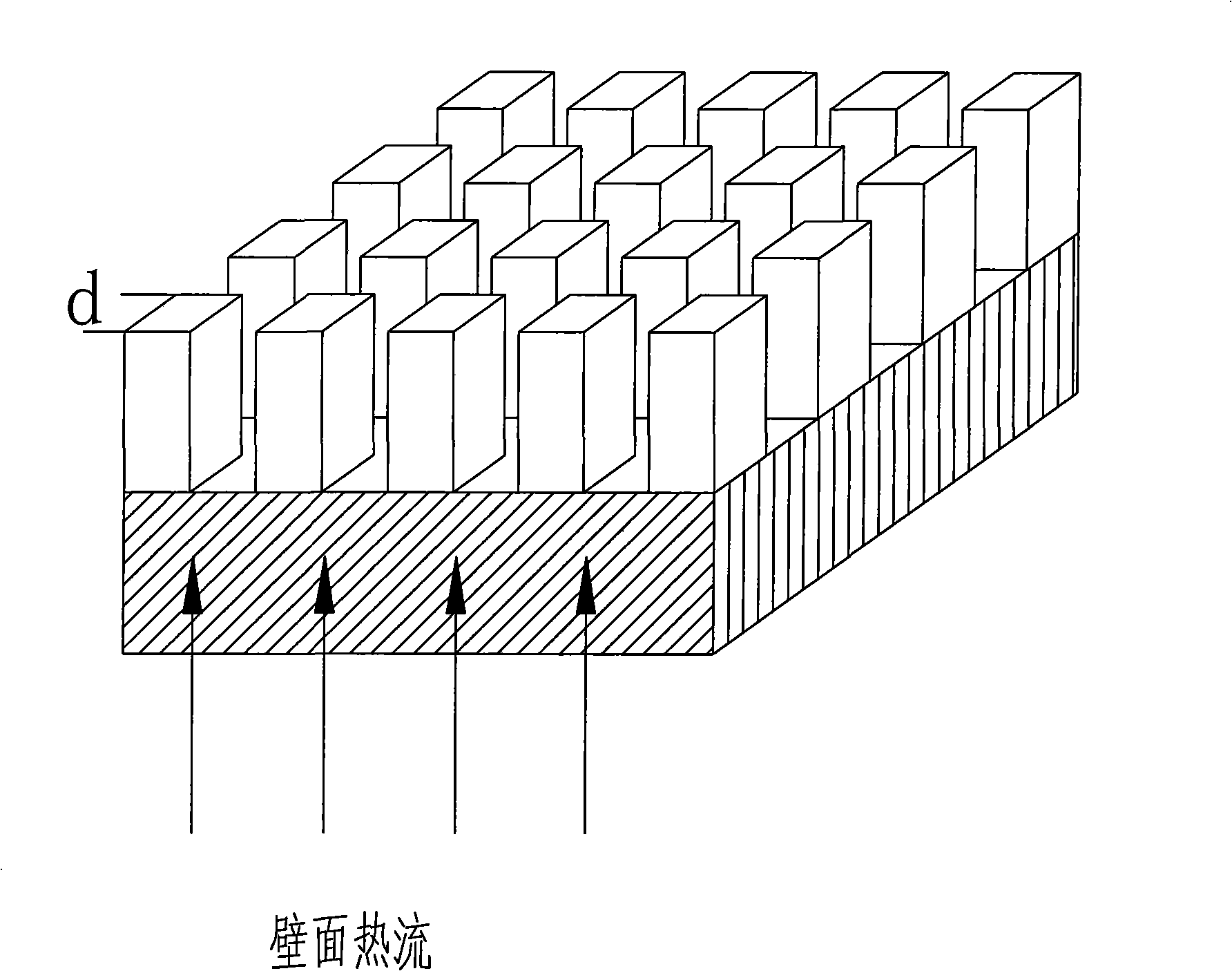 Boiling heat transfer device of electronic component