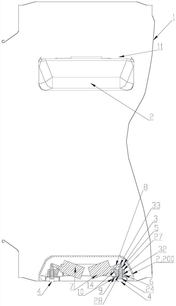 A sealing valve spool structure and no-cleaning washing machine