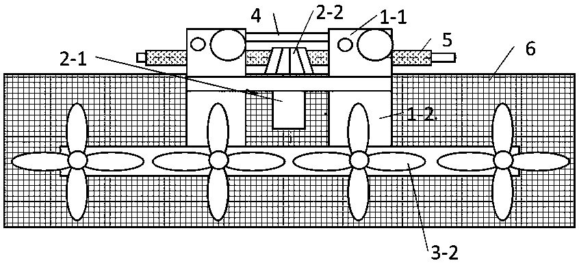 Flying type cable deicing robot