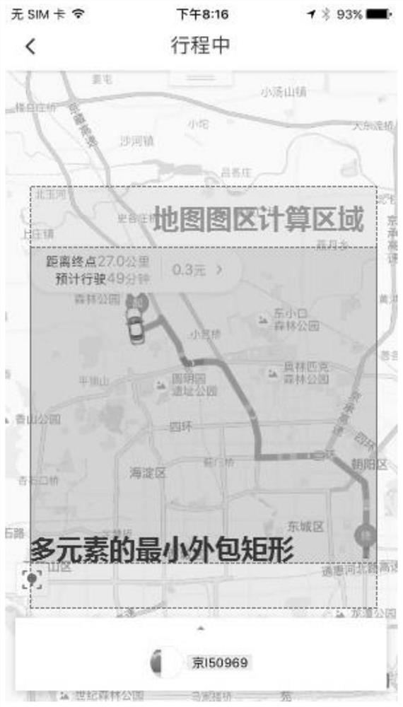 Method, device, electronic device and storage medium for displaying map on page