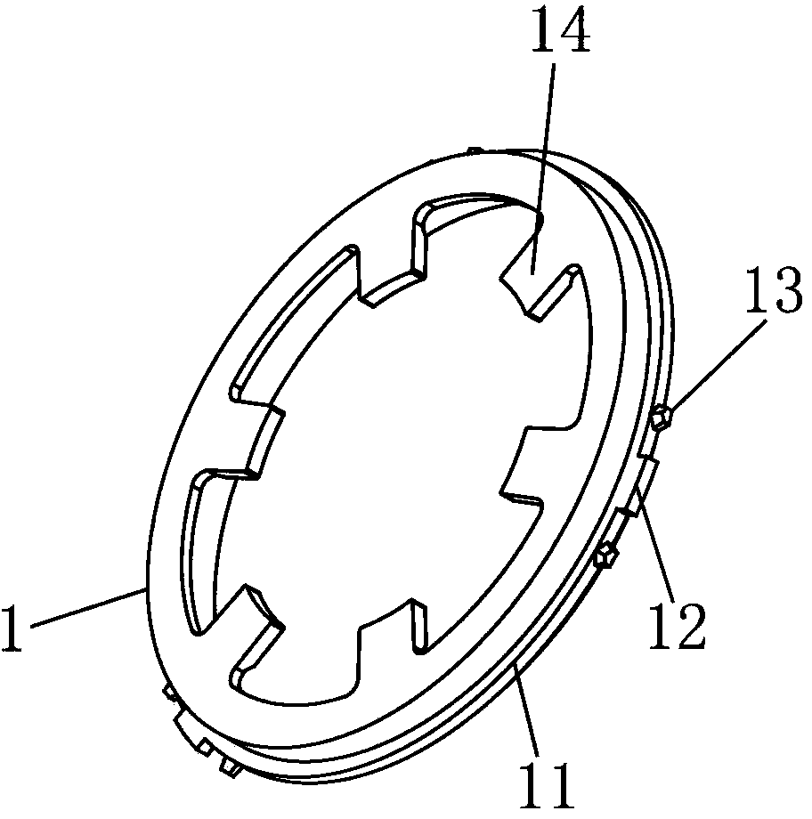 Low-resistance synchronous ring and synchronizer