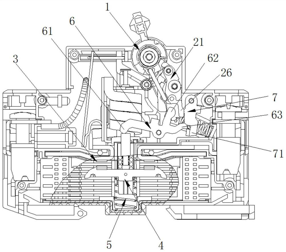 High-breaking miniature circuit breaker