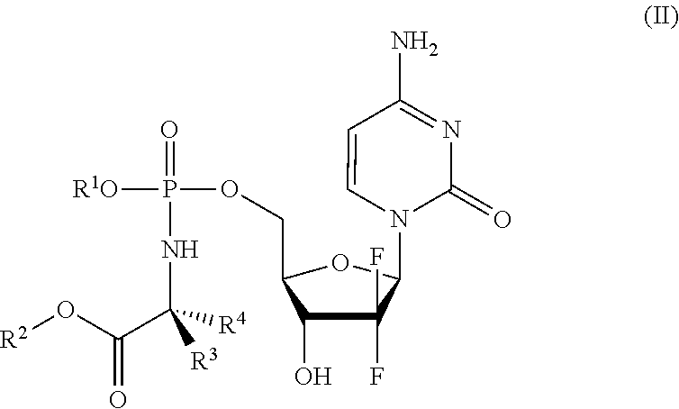 Formulations of phosphoramidate derivatives of nucleoside drugs