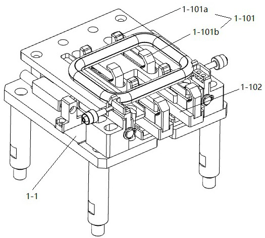 Automatic winding production device for disposable extension tube