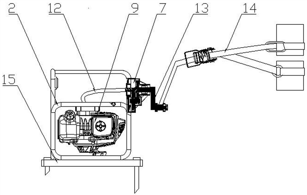 Loading type picking equipment