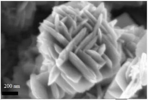 A tio2 hierarchical structure with visible light response and its preparation method