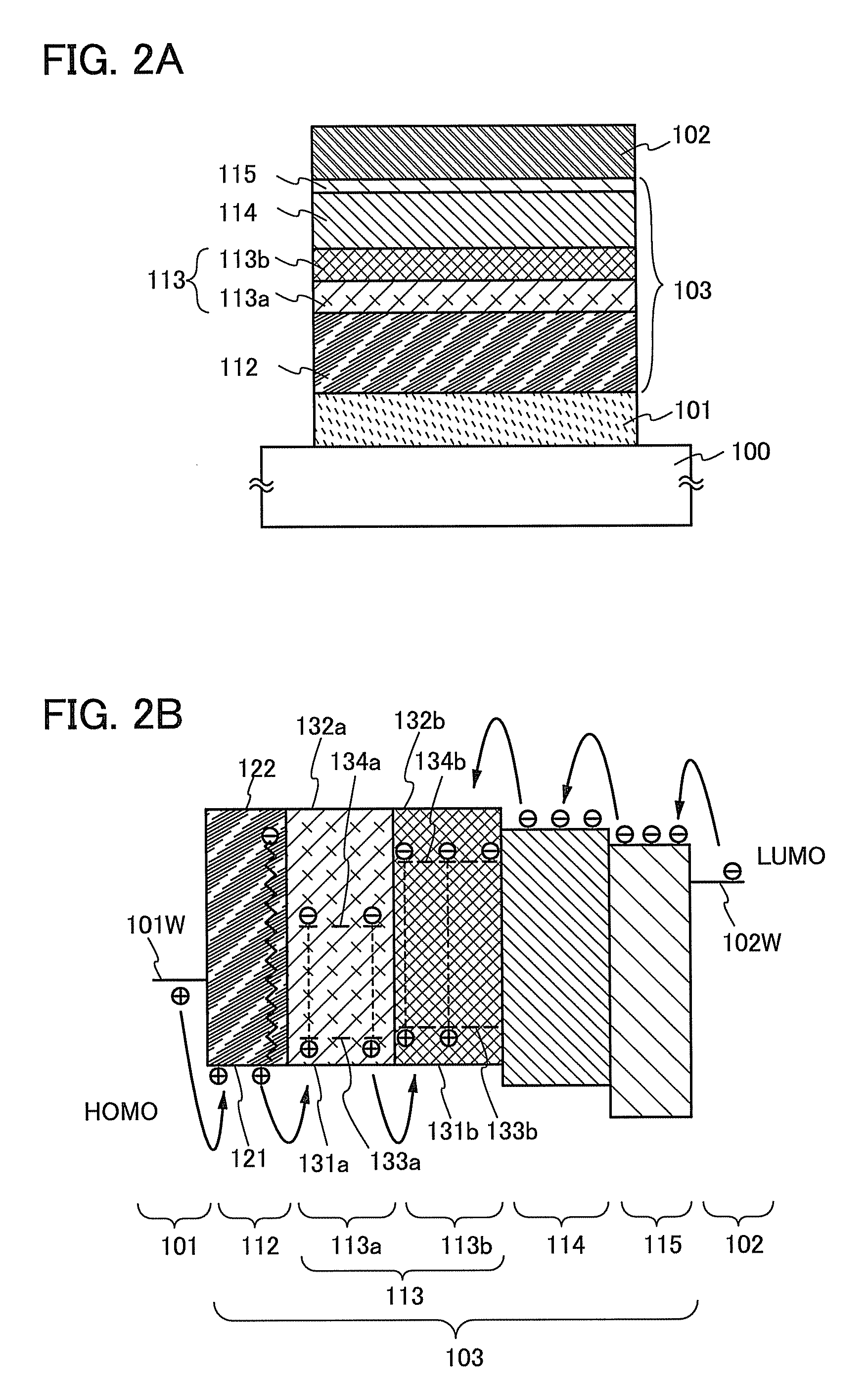 Light-emitting element with multiple light-emitting layers having controlled carrier mobility and lighting device and electronic device using the same