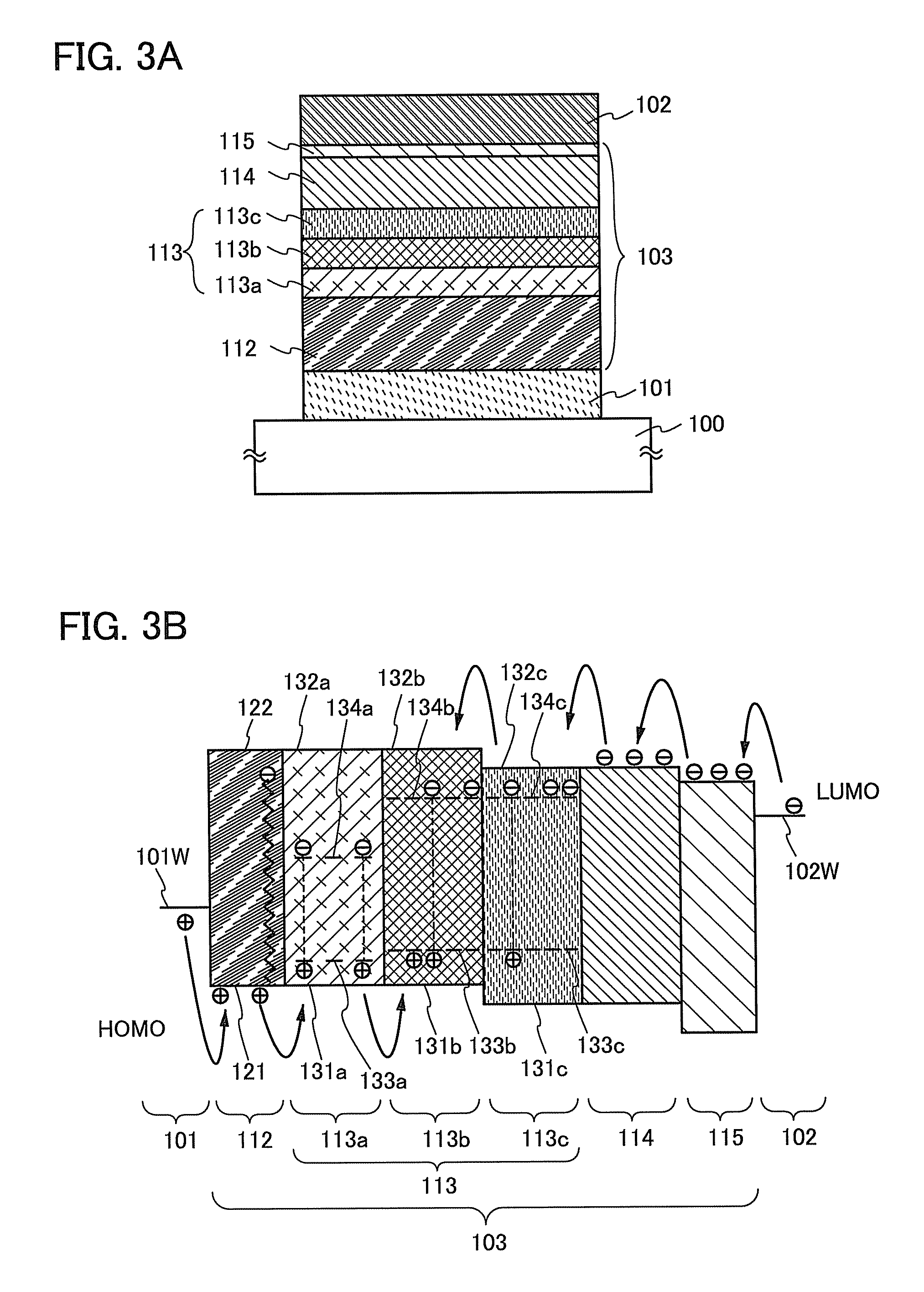 Light-emitting element with multiple light-emitting layers having controlled carrier mobility and lighting device and electronic device using the same