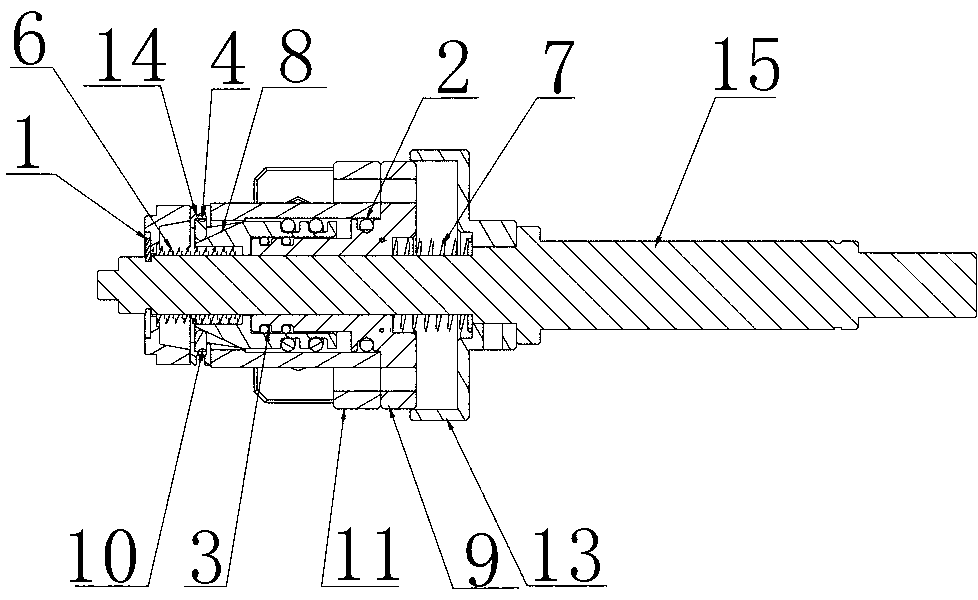 Pneumatic expanding and clasping mechanism