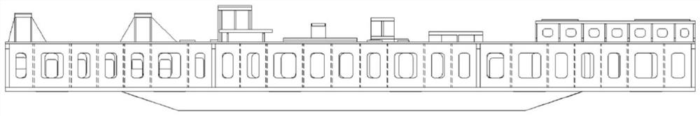 Frame-type common rack structure of integrated oil tank