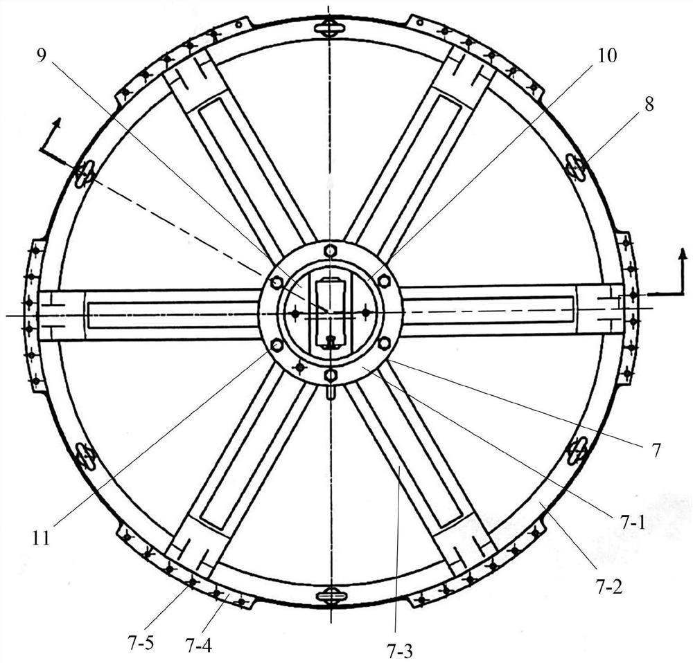 A high-pressure turbine rotor centering device for an aero-engine and its application method