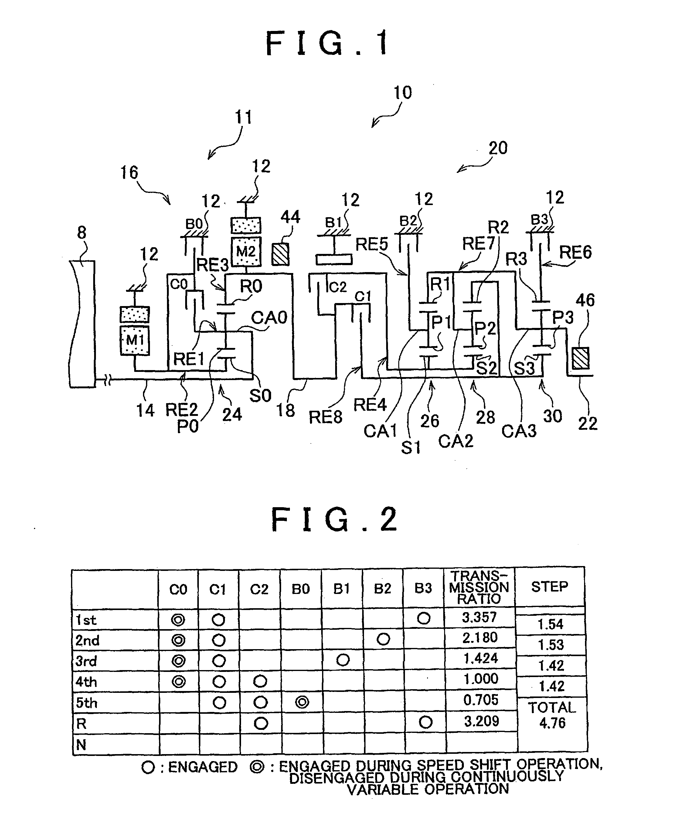 Control device for power transmission device for vehicle