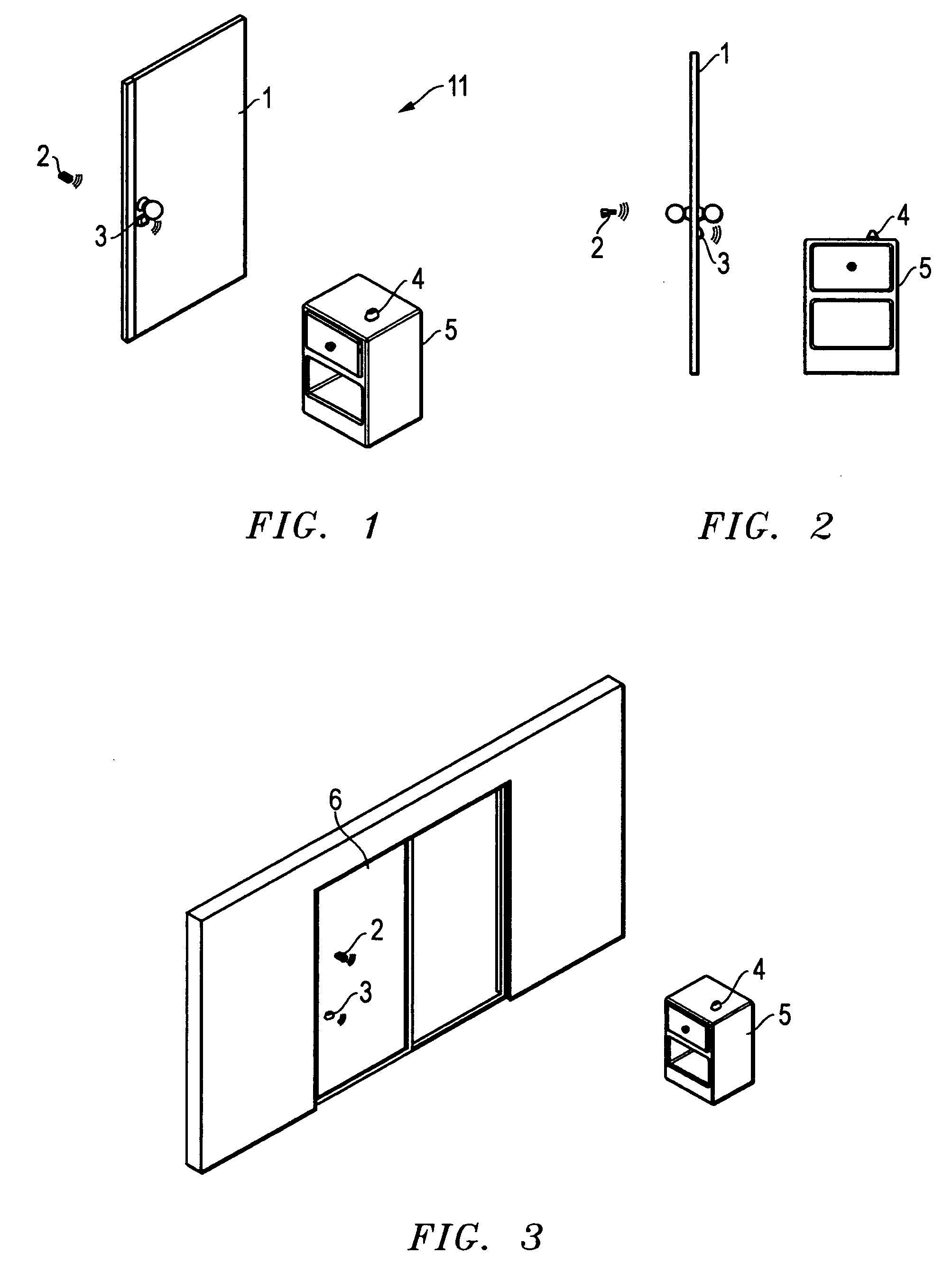 Portable security system and method