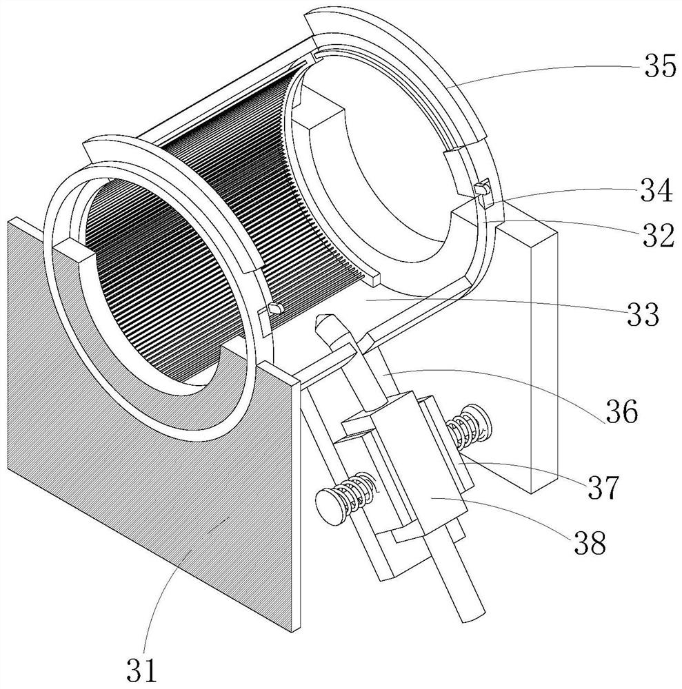 Handheld laser welding deviation rectifying device