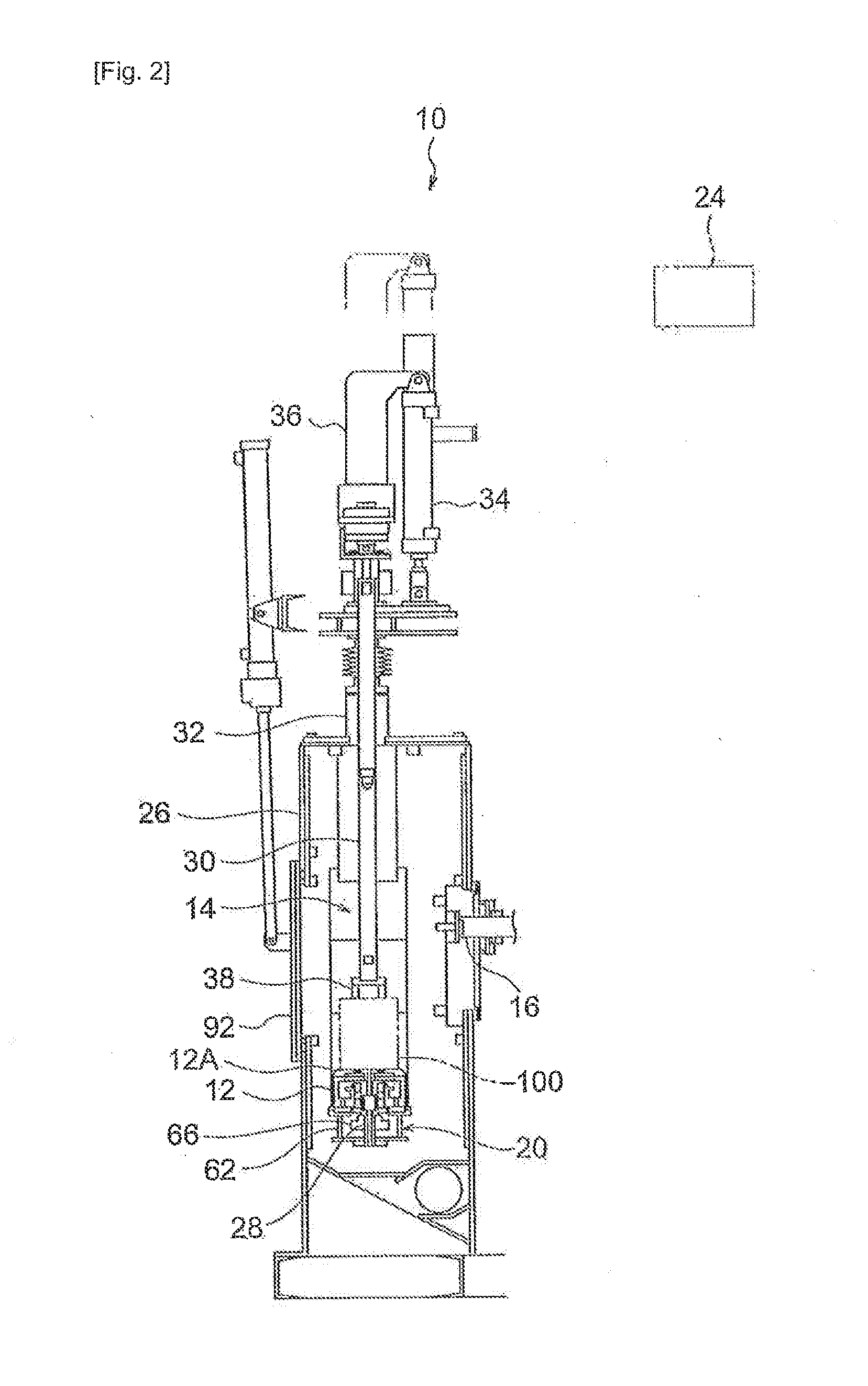 Air-type shot-treatment machine