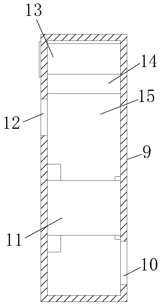 Sealing dust-retaining strip brush device and using method thereof