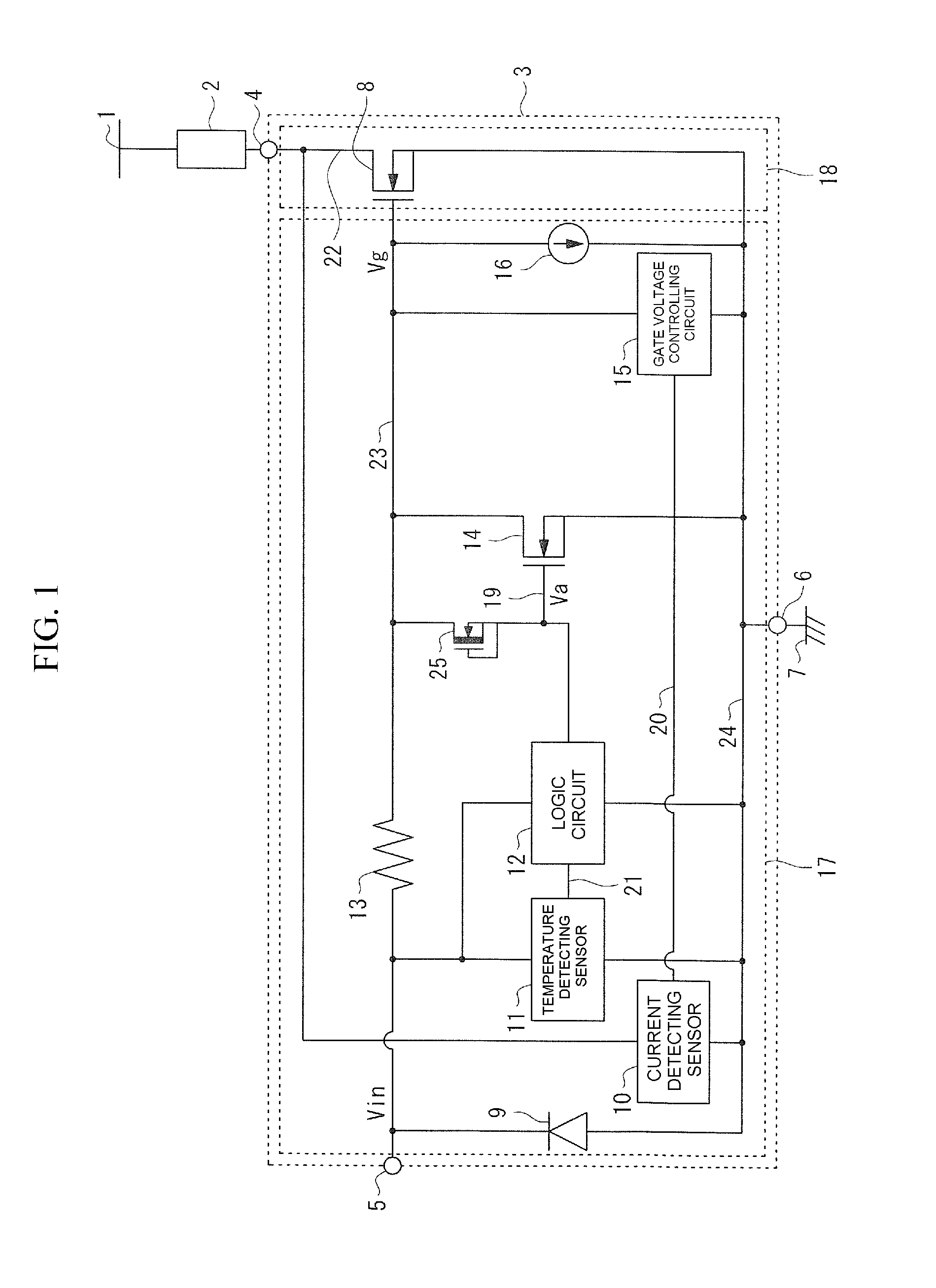 Driving circuit of insulated gate device
