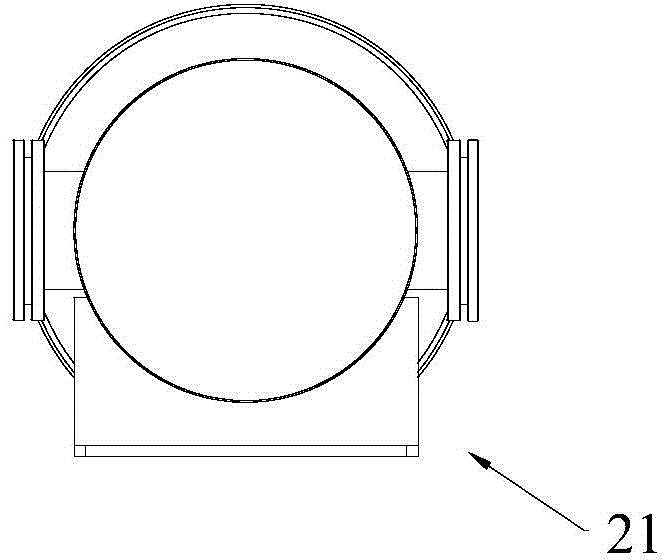 Device for visually monitoring cryogenic fluid based on laser interferometry