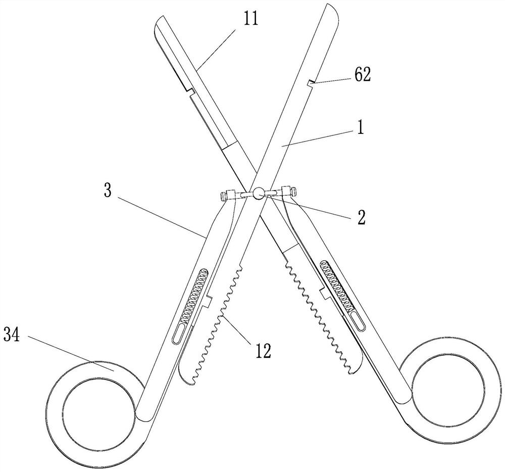 A kind of multifunctional medical scissors